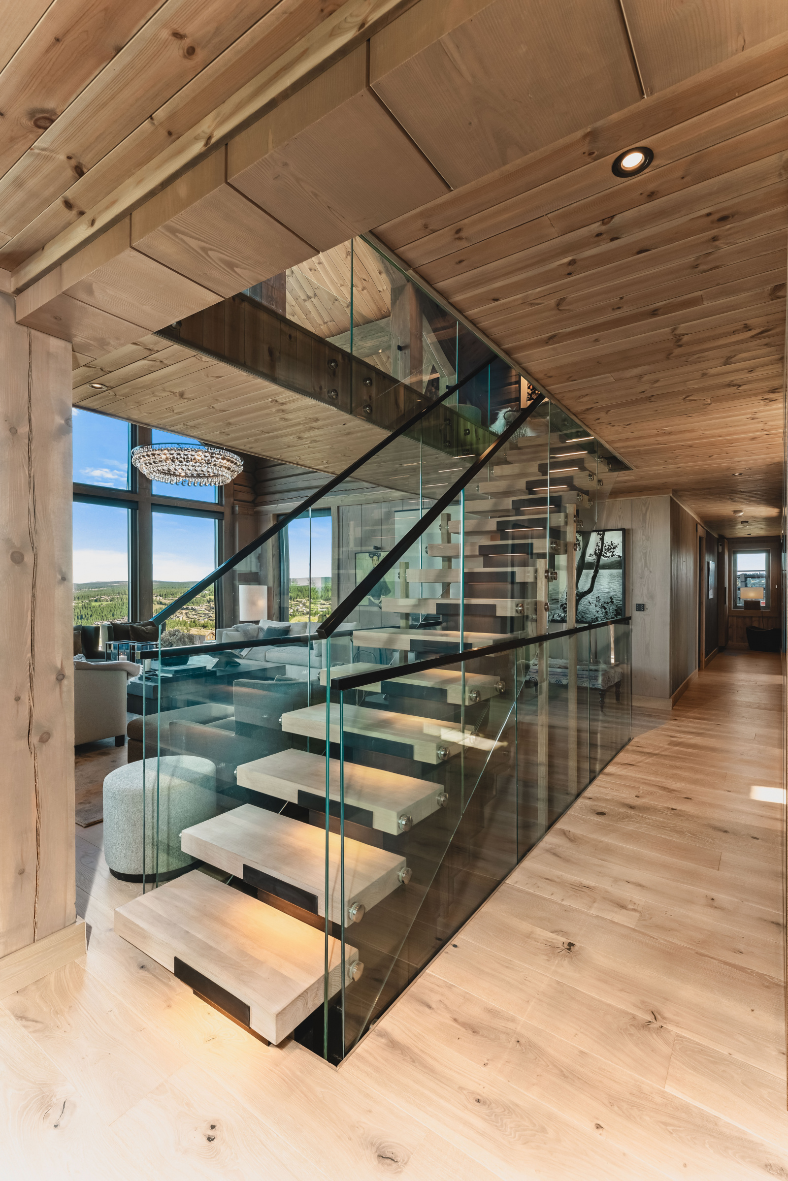 Floating Oak Staircase